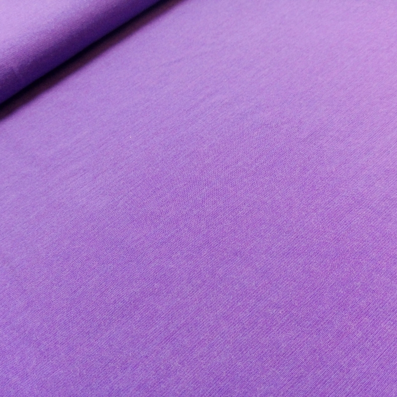 Merino wool jersey purple (160g)