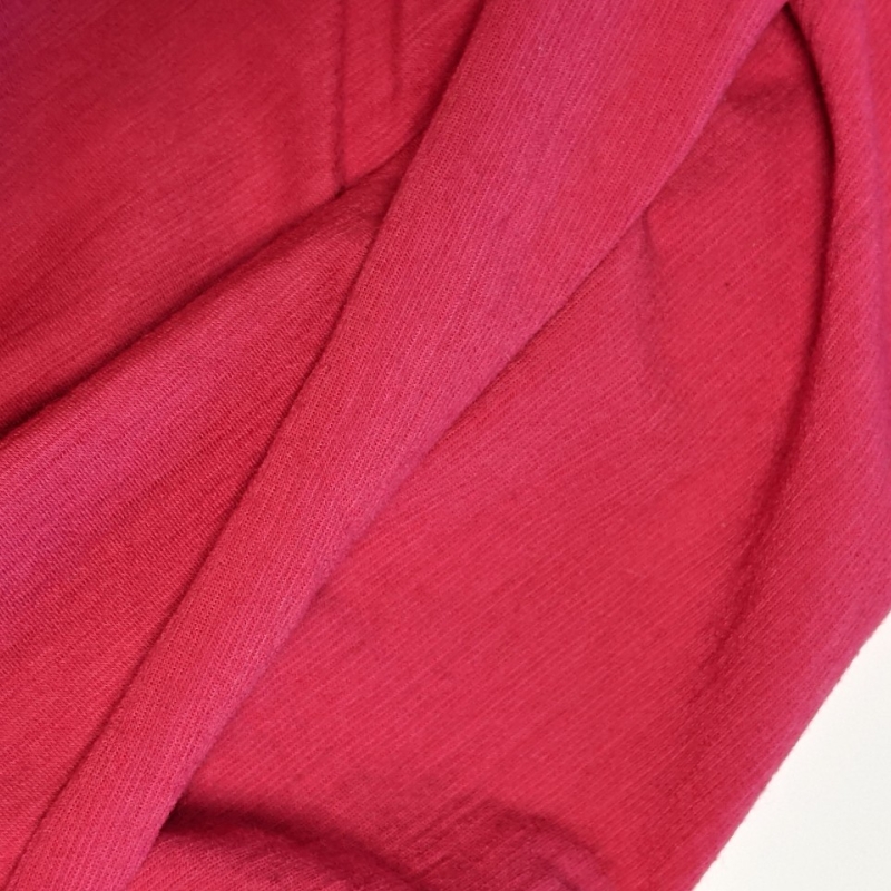 Merino wool jersey fuchsia pink (160g)