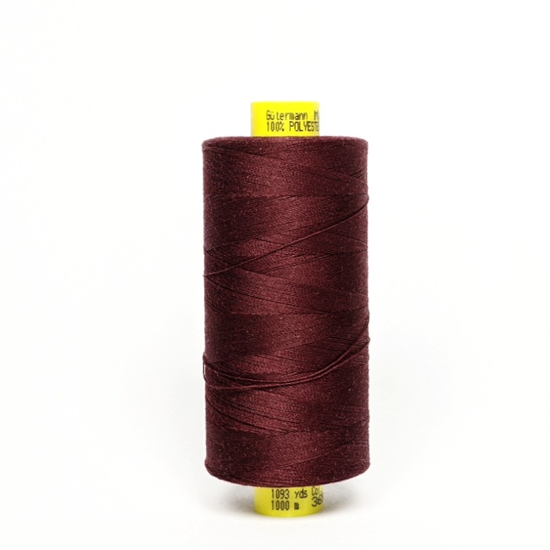 Sew all thread Gütermann (1000 m) burgundy red 