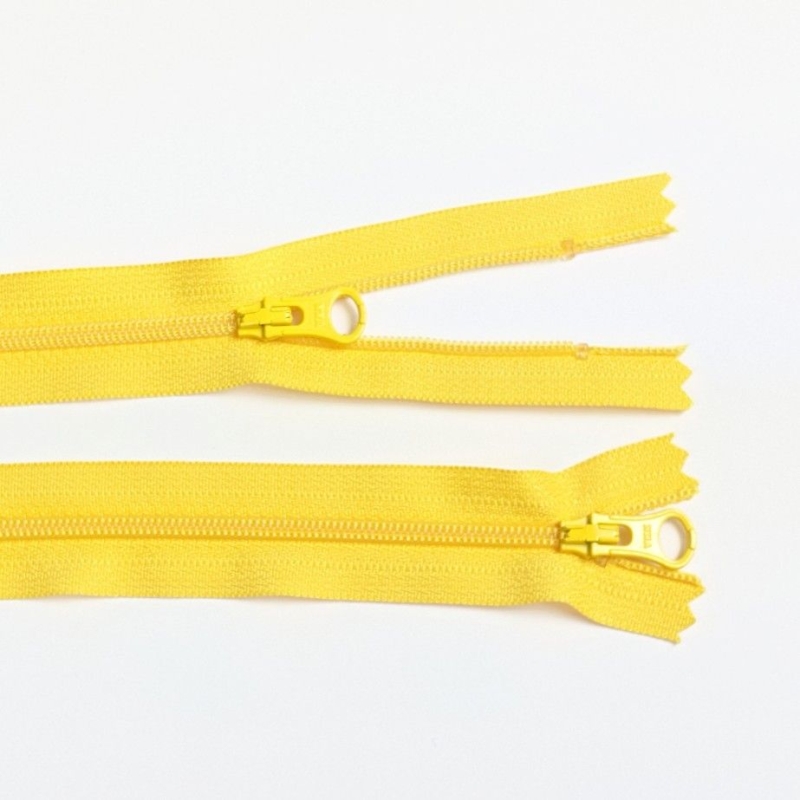 2- way zipper (4mm) yellow