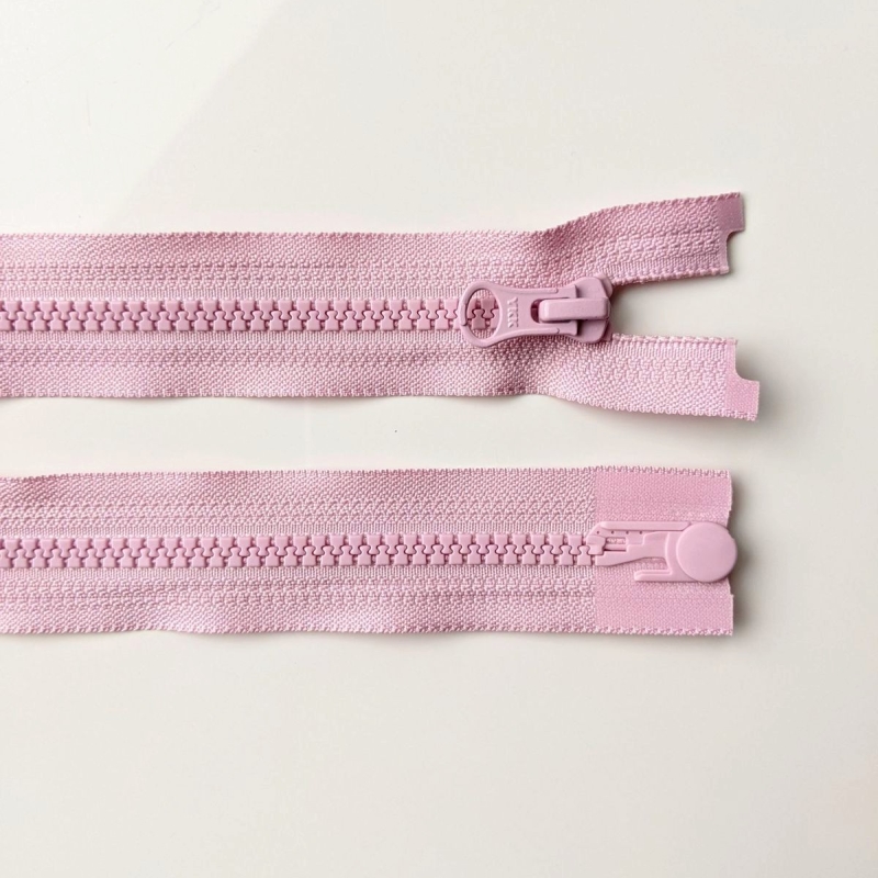 Click-TRAK plastic toothed zipper (6 mm) pink
