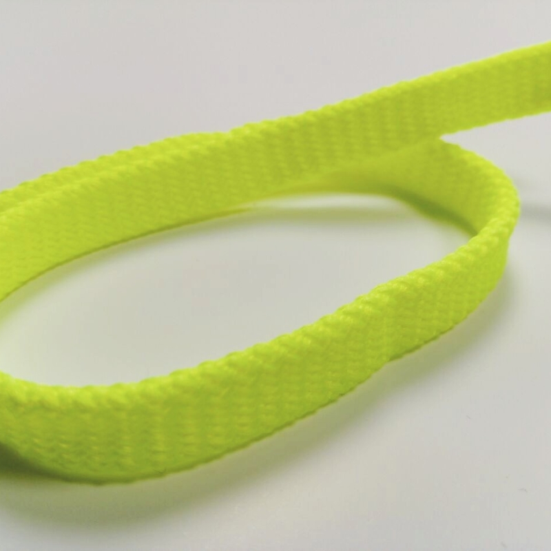 String neon yellow ( 12 mm) flat