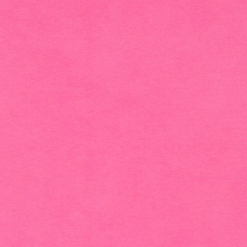 Rib lighter fuchsia pink GOTS